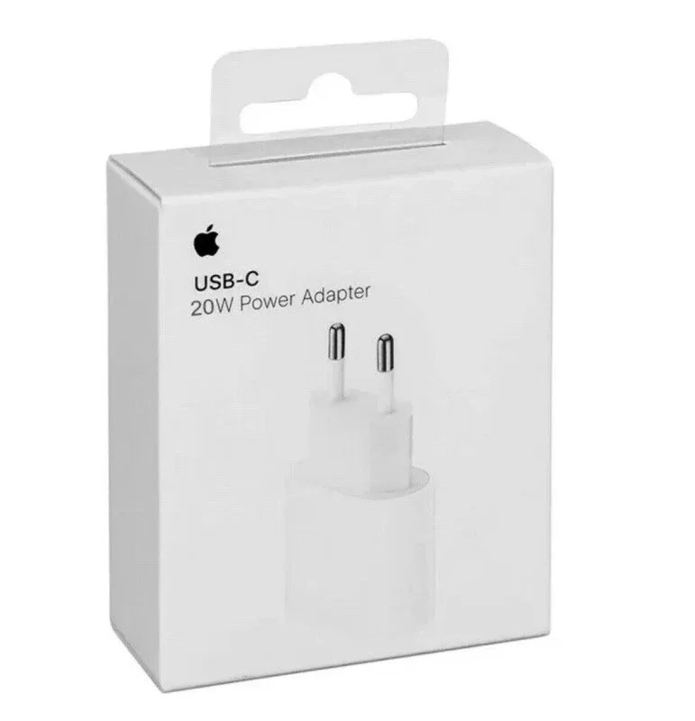 Apple 20W USB‑C Caricabatteria per iPhone iPad Bianco Caricatore Originale Nuovo